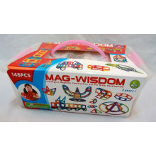 MAG-WISDOM Rainbow DIY Magnetic Blocks Toys